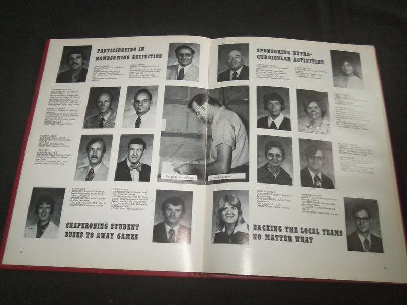 1976 ATODNEM MENDOTA HIGH SCHOOL YEARBOOK - MENDOTA, ILLINOIS - YB 2531
