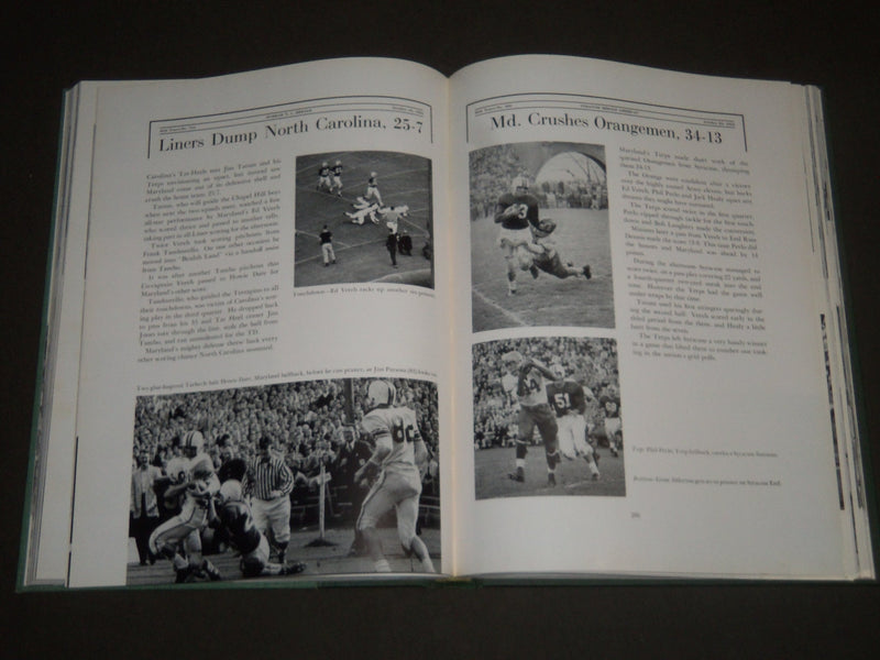 1956 TERRAPIN UNIVERSITY OF MARYLAND COLLEGE YEARBOOK - GREAT PHOTOS - YB 1170