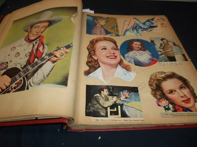 HOLLYWOOD MOVIE STARS SCRAPBOOK - LADD - WILDE - GREAT PHOTOS - 26A