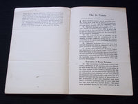 1918 THE BASES OF LASTING PEACE SOFTCOVER BOOK BY PRESIDENT WILSON - J 7152