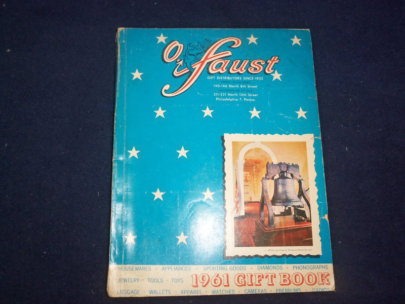 1961 O. FAUST CO. GIFT BOOK CATALOG - PHILADELPHIA, PENNSYLVANIA - R 97M