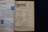 1956 FEBRUARY NEW WORLDS SOFTCOVER DIGEST MAGAZINE - VOLUME 15, NUMBER 44 -K 417