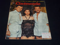 1957 JANUARY 24 CINEMONDE MAGAZINE - GARDNER GRANGER & NIVEN COVER - E 24849