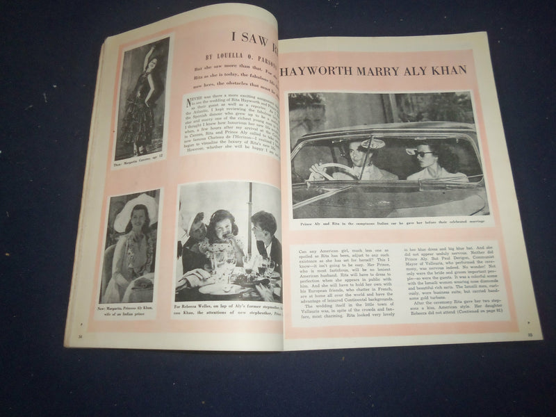 1949 AUGUST PHOTOPLAY MAGAZINE - SHIRLEY TEMPLE COVER - F 251I