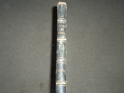 1868 DIE ANATOMIE DES KANINCHENS BY DR. W. KRAUSE GERAMN VOLUME - KD 39