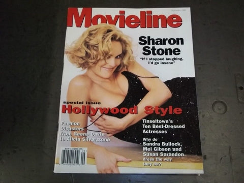 1996 SEPTEMBER MOVIELINE MAGAZINE - SHARON STONE - II 5164