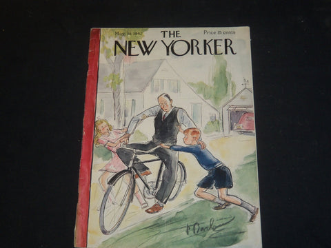 1942 MAY 30 THE NEW YORKER MAGAZINE - ILLUSTRATED COVER - NY 1683