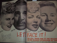 1945 OCT 6 SHOWMEN'S TRADE REVIEW MAGAZINE - GREAT MOVIE ADS - II 4723