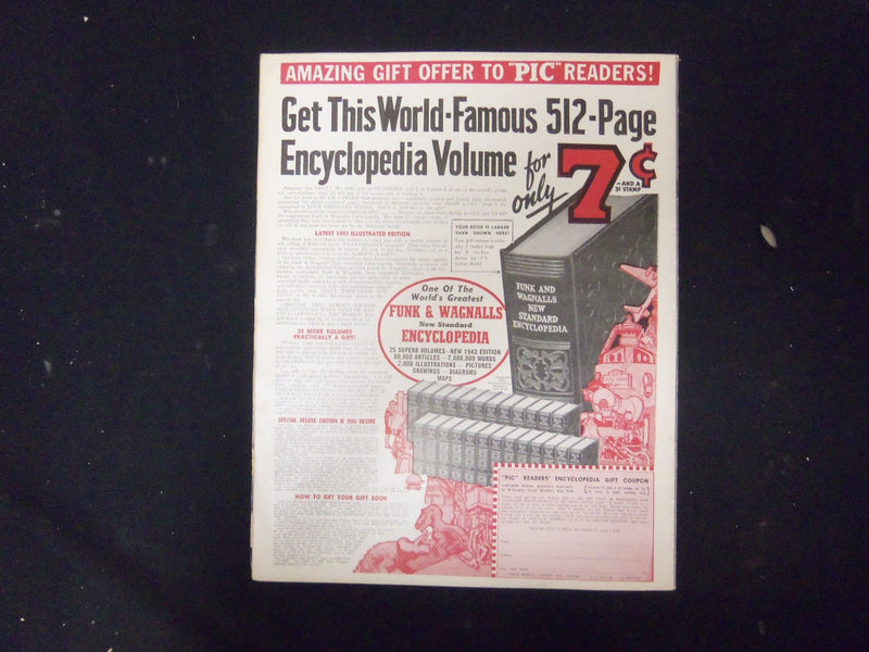 1943 SEP 28 PIC MAGAZINE - ALEXIS SMITH COVER - NICE PHOTOS INSIDE - ST 4058