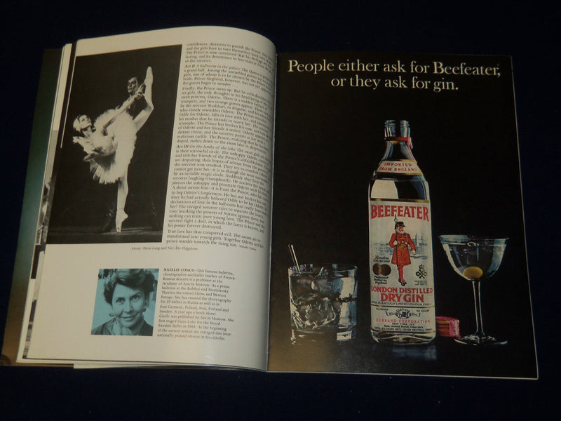 1975-1976 THE ROYAL SWEDISH BALLET PROGRAM - GREAT PHOTOS - J 5080