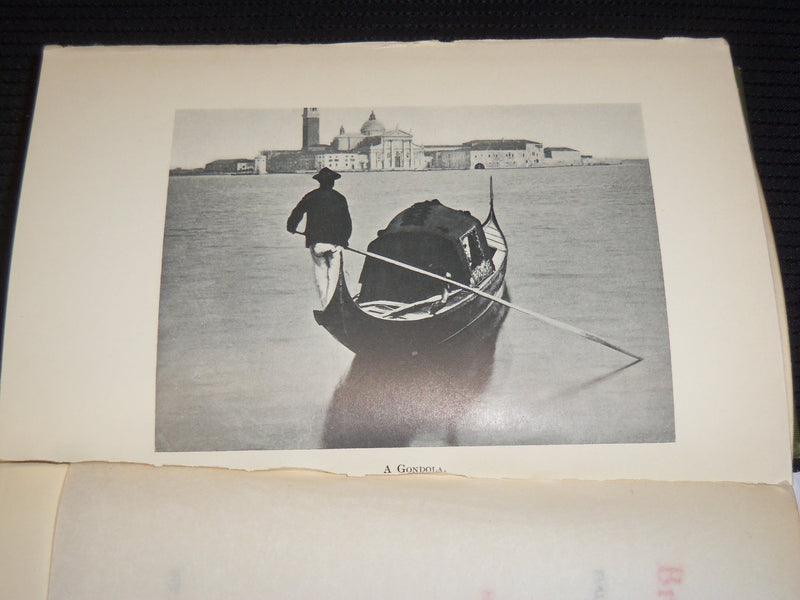 1907 BROWNING'S ITALY HARDCOVER BOOK BY HELEN ARCHIBALD CLARK - KD 9413