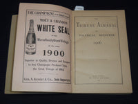 1906-1912 TRIBUNE ALMANAC LOT OF 7 - SOFTCOVER - KD 3409R