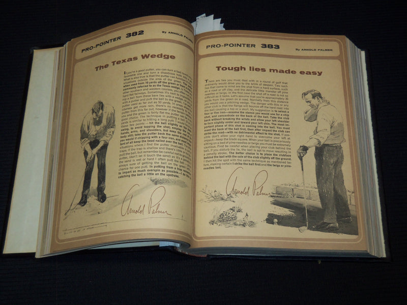 1964 JANUARY-DECEMBER GOLF MAGAZINE BOUND VOLUME - GREAT COVERS - R 425