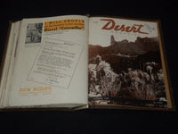 1937-1938 THE DESERT MAGAZINE BOUND VOLUME - BINDER - NO. 1-12 - KD 5403L