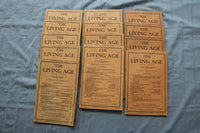1922-1923 THE LIVING AGE MAGAZINE - LOT OF 13 - O 3896