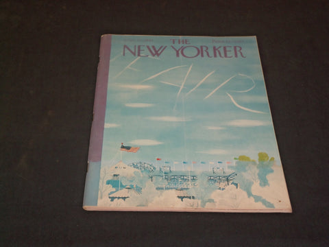 1961 SEPTEMBER 30 THE NEW YORKER MAGAZINE - ILLUSTRATED COVER - NY 789