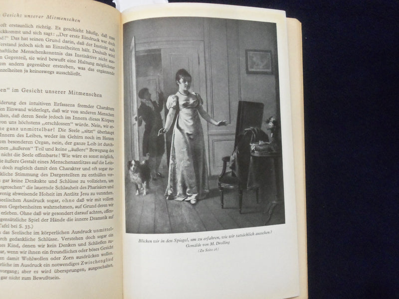 1951 MENSCHEN KENNTNIS HARDCOVER BOOK-RICHARD MULLER-FREIENFELS-GERMAN - KD 9002