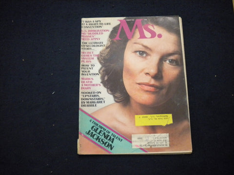 1976 FEBRUARY MS. MAGAZINE - A TRIUMPH OF TALEN GLENDA JACKSON - B 639O