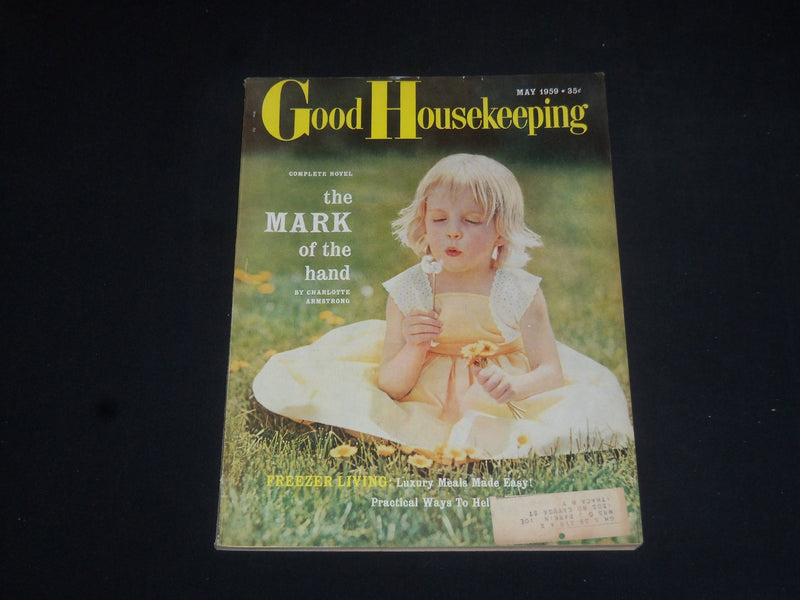 1959 MAY GOOD HOUSEKEEPING MAGAZINE - NICE COVER, STORIES & ADS - SP 6711