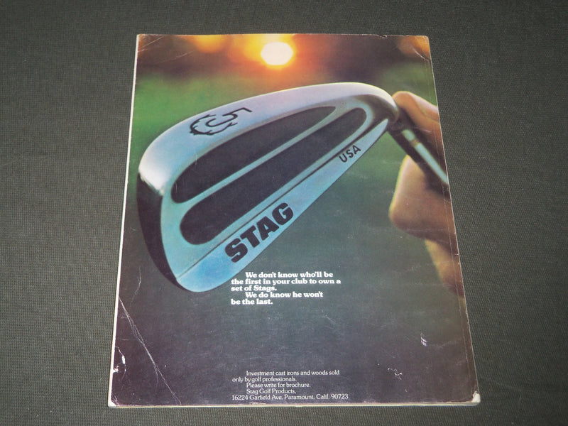 1975 NORTHERN CALIFORNIA GOLF-ASSOCIATION BLUE BOOK - NICE PHOTOS - J 2753