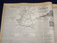 1918 APRIL 9 NEW YORK TIMES - GERMAN SHELL STORM BURSTS ON HAIG'S LINES- NT 8206