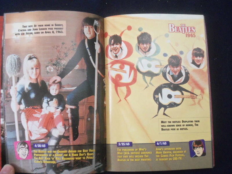 2003 THE BEATLES 40TH ANNIVERSARY TRIBUTE BOOK - JOHN LENNON COVER - J 6496