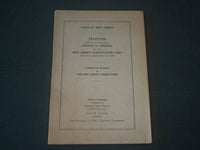 1948 STATE OF NEW JERSEY STATUTES SOFTCOVER BOOK - ARTICLE VI, JUDICIAL - J 3920