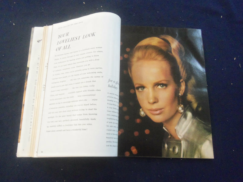 1966 DECEMBER GOOD HOUSEKEEPING MAGAZINE - NICE COVER, ARTICLES & ADS - F 514T