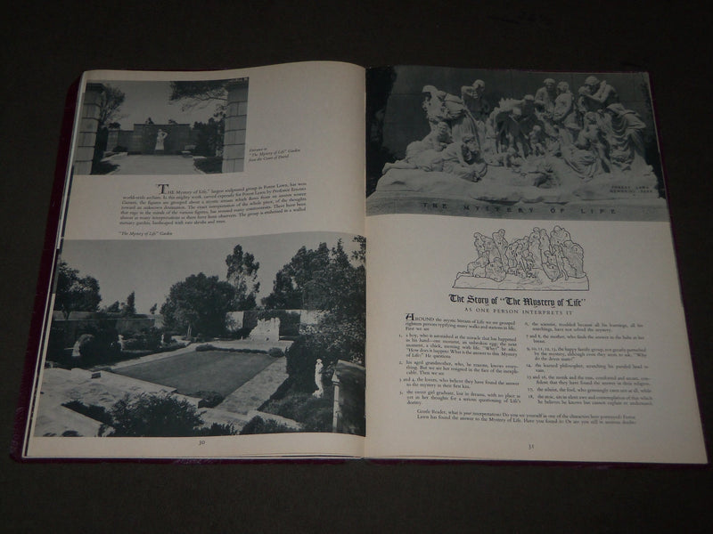 1944 PICTORIAL FOREST LAWN SOFTCOVER BOOK - GREAT PRINTS - I 1596