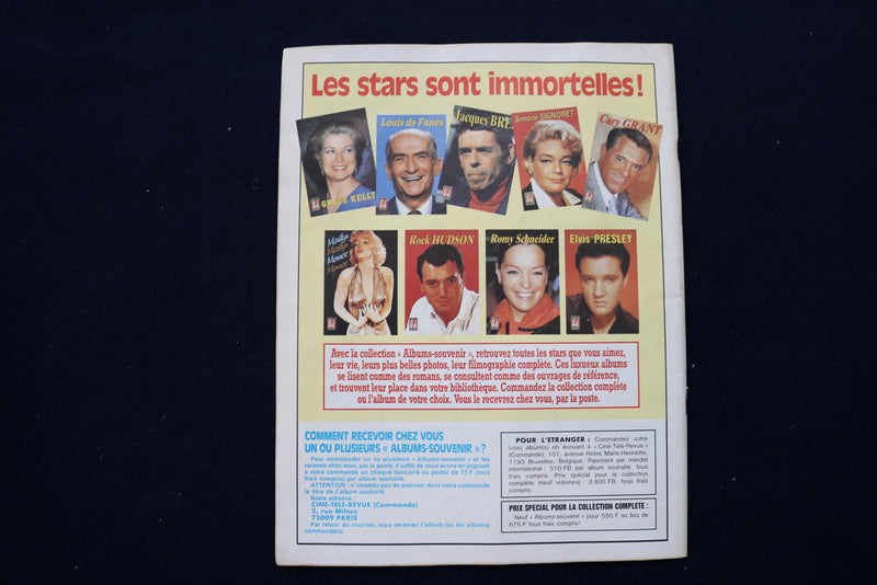 1987 SEPTEMBER 24 CINE TELE REVUE MAGAZINE - TOM SELLECK COVER - E 12014