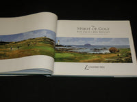 1992 THE SPIRIT OF GOLF HARDCOVER BOOK BY ELLIS WRIGHT - GREAT PHOTOS - R 711M