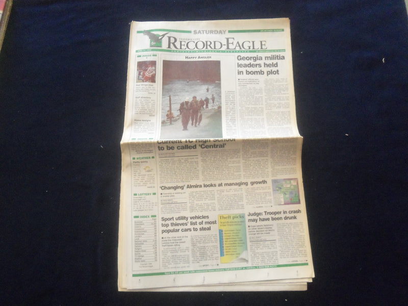 1996 APR 27 TRAVERSE CITY (MI) RECORD-EAGLE NEWSPAPER-GA MILITIA LEADERS-NP 6131