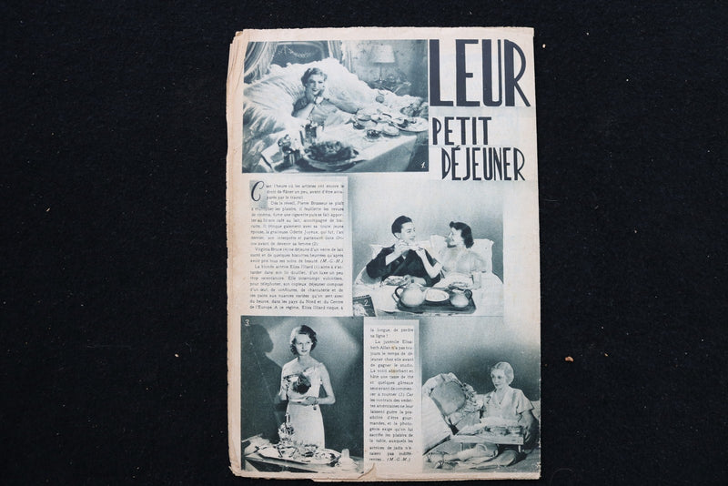 1936 MAY 21 LE FILM COMPLET MAGAZINE - GRETA GARBO COVER - E 25365