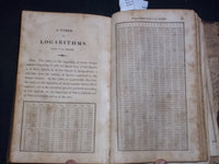 1825 GUMMERE'S SURVEYING BOOK - MATHEMATICS - LOGARITHMS - KD 2757N