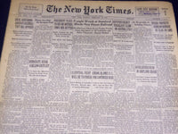 1947 FEBRUARY 16 NEW YORK TIMES - NEW HAVEN RAILROAD BLOCKED - NT 3503