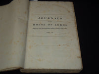 1817-1818 JOURNALS OF THE HOUSE OF LORDS VOLUME NO. 51 - #187