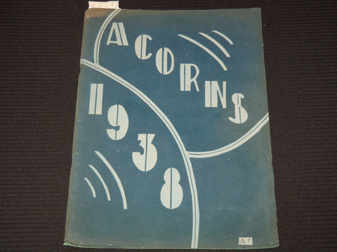 1938 ACORNS DEPOSIT HIGH SCHOOL YEARBOOK - SOFTCOVER - DEPOSIT NEW YORK - J 8030