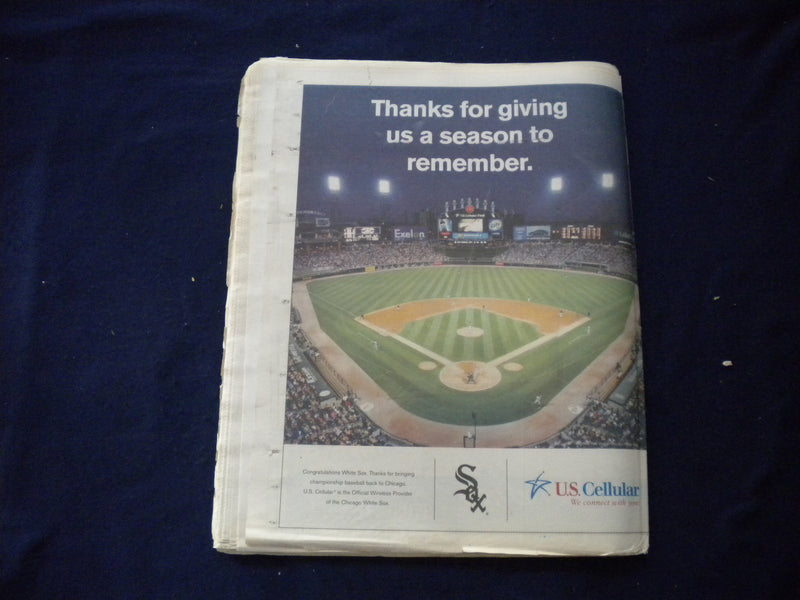 2005 OCTOBER 28 CHICAGO SUN-TIMES NEWSPAPER - CELEBRATING WHITE SOX - NP 5955