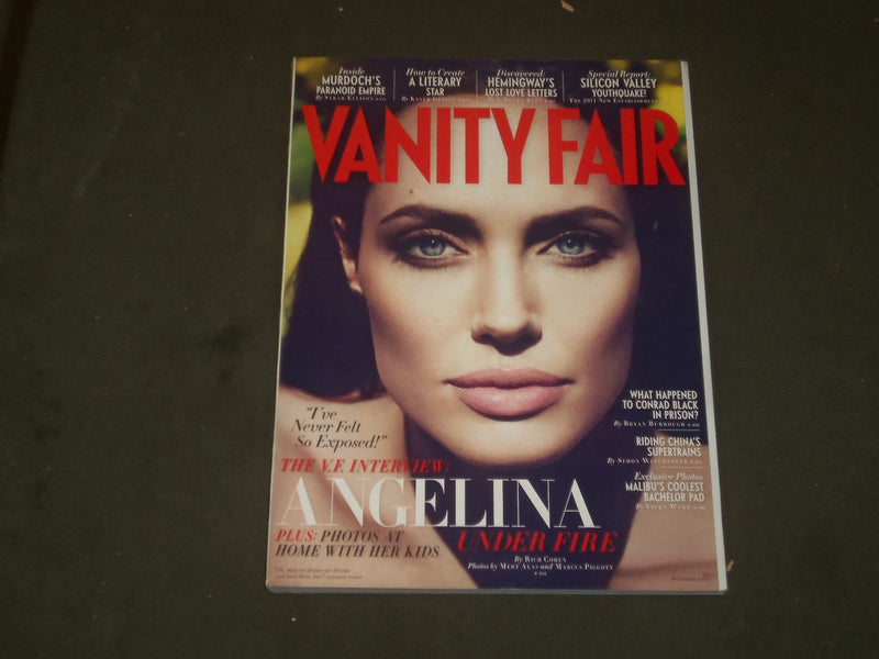 2011 OCTOBER VANITY FAIR MAGAZINE - ANGELINA JOLIE - B 2484