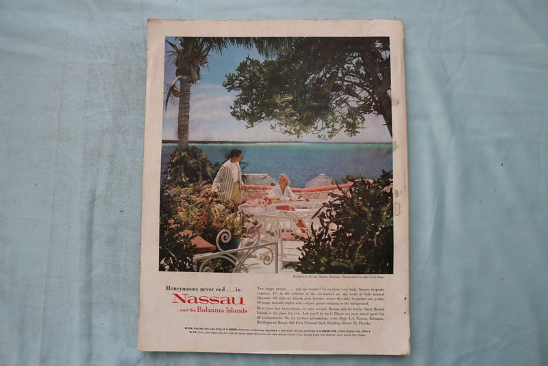 1960 MARCH HOLIDAY MAGAZINE - ANNIVERSARY ISSUE COVER - E 26565