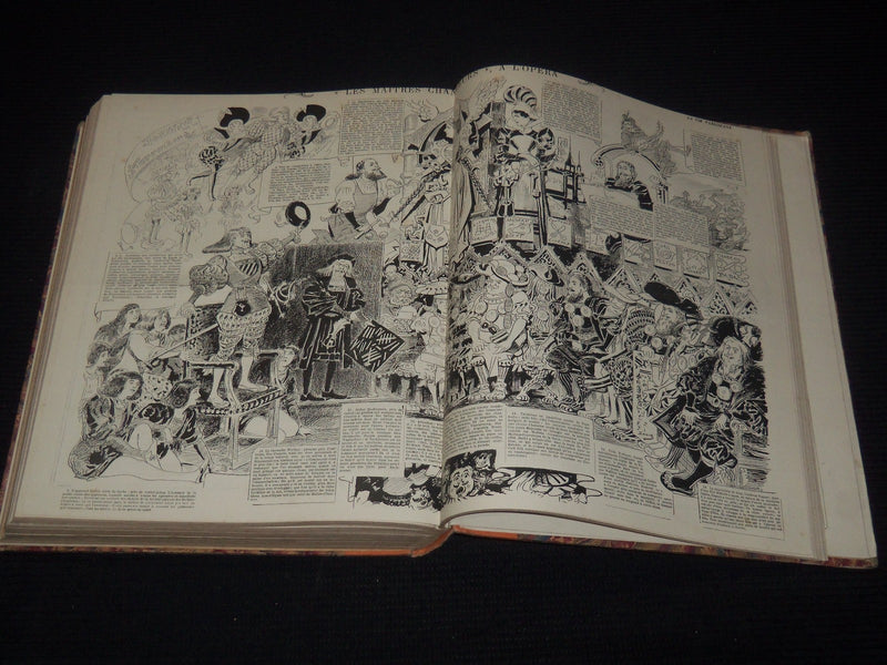 1897 JANUARY-DECEMBER LA VIE PARISIENNE FRENCH MAGAZINE BOUND VOLUME - KD 3806L