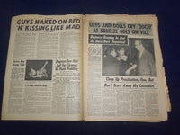 1965 OCTOBER 2 FLASH NEWSPAPER - PROSTIES FEEL PINCH IN VICE SQUEEZE - NP 6948