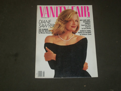 1987 SEPTEMBER VANITY FAIR MAGAZINE - DIANE SAWYER - B 2490