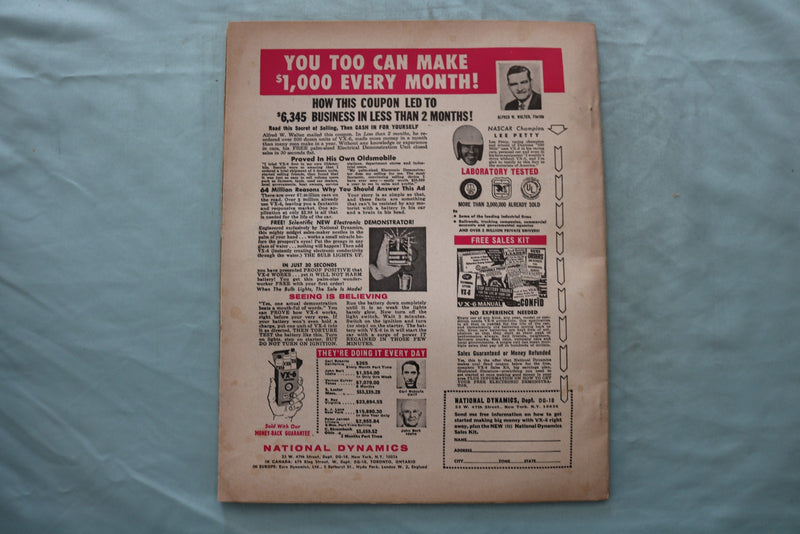 1965 JULY SAGA MAGAZINE - AIR FORCE ACADEMY MADE US STEAL COVER - E 26661