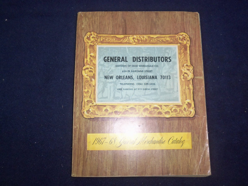 1967-68 GENERAL DISTRIBUTORS-DIXIE WHOLESALE CO. CATALOG-NEW ORLEANS, LA - R 97I