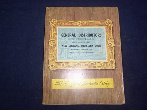 1967-68 GENERAL DISTRIBUTORS-DIXIE WHOLESALE CO. CATALOG-NEW ORLEANS, LA - R 97I