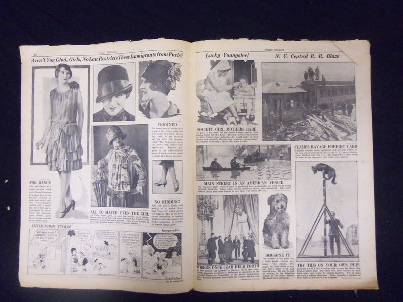 1926 DEC 29 NEW YORK DAILY MIRROR- STOP DIRTY SHOWS OR TAKE CENSORSHIP - NP 2148