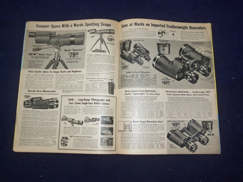 1963 MONTGOMERY WARD CAMERA CATALOG - SOFTCOVER - J 9313