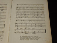 1850'S ANNIE LAWRIE A SCOTCH BALLAD SHEET MUSIC - PIANO FORTE - SP 887H