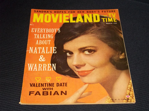 1962 MARCH MOVIELAND & TV TIME MAGAZINE - NATALIE WOOD COVER - E 15596